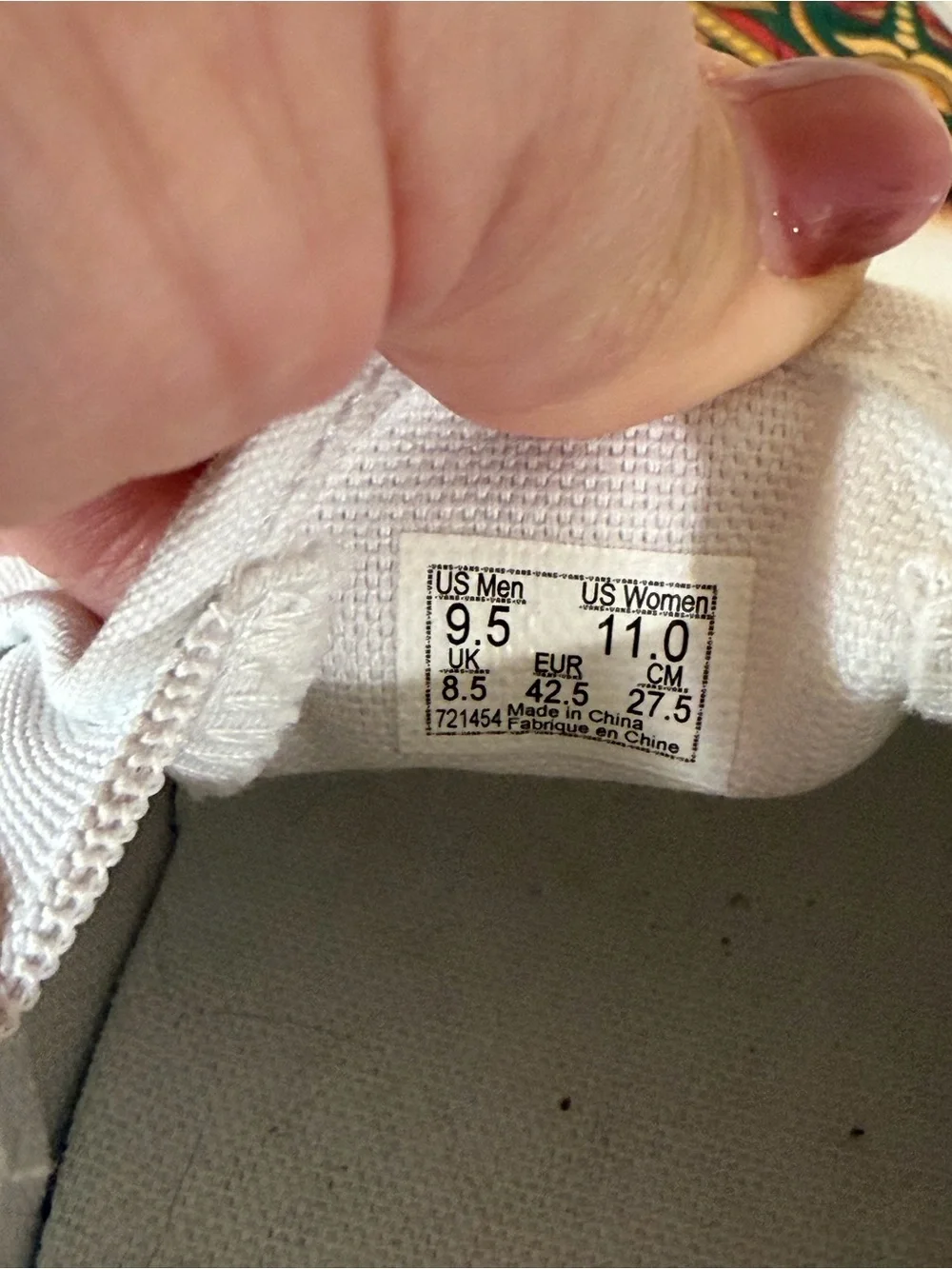 Vans Big Reveal Slip on Paisley Print on Fire